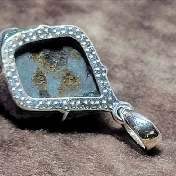 Purple Amethyst Cluster Pendant - Picture 9 of 11